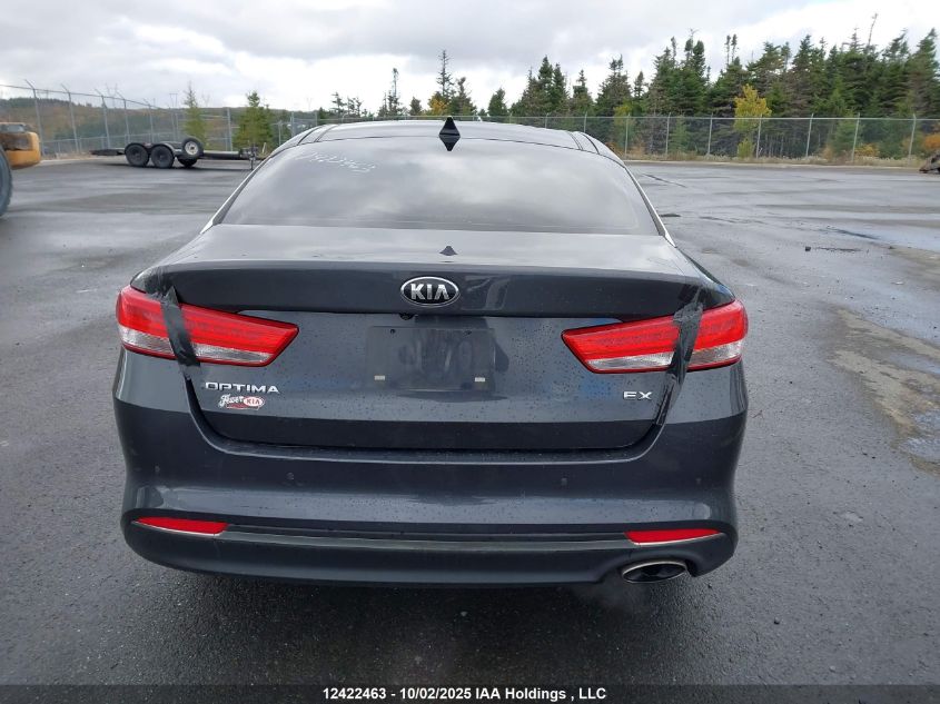 2016 Kia Optima Ex/Ex Tech VIN: 5XXGU4L30GG049059 Lot: 12422463