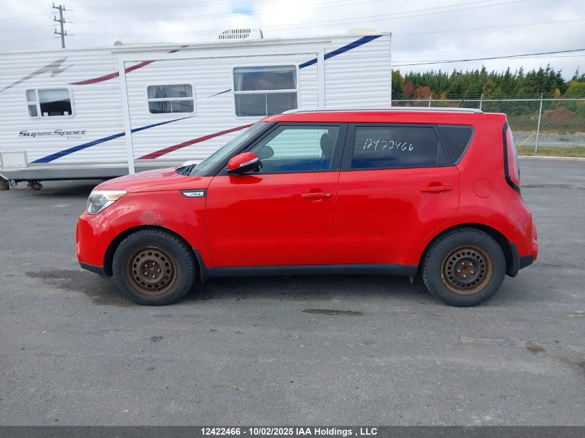 2015 Kia Soul + VIN: KNDJP3A57F7798881 Lot: 12422466