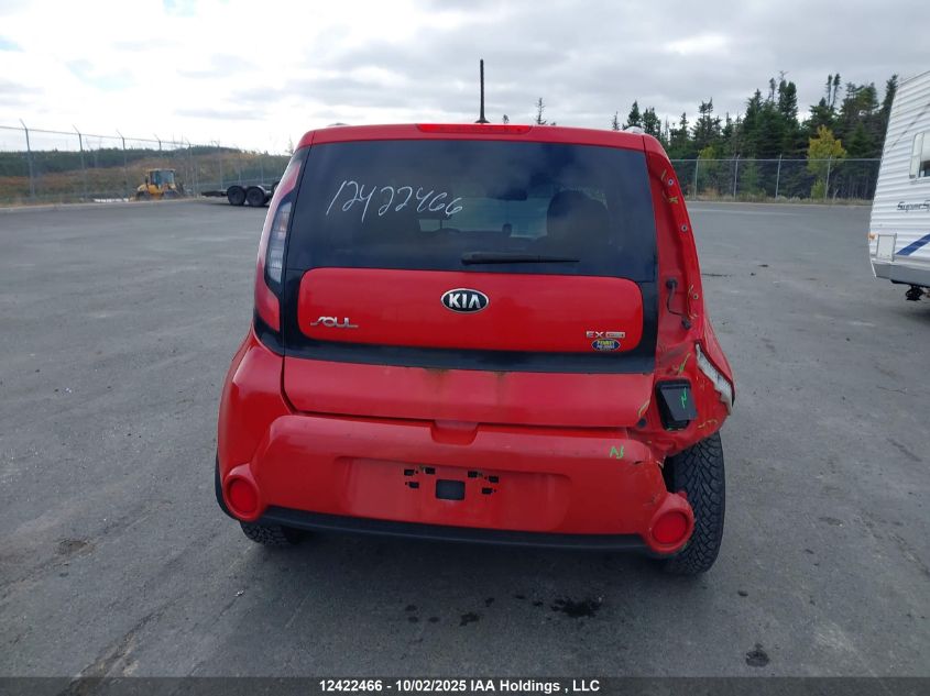 2015 Kia Soul + VIN: KNDJP3A57F7798881 Lot: 12422466