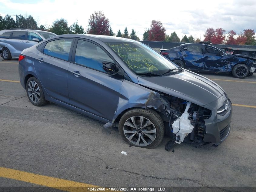 2016 Hyundai Accent Se VIN: KMHCT4AE9GU065059 Lot: 12422468