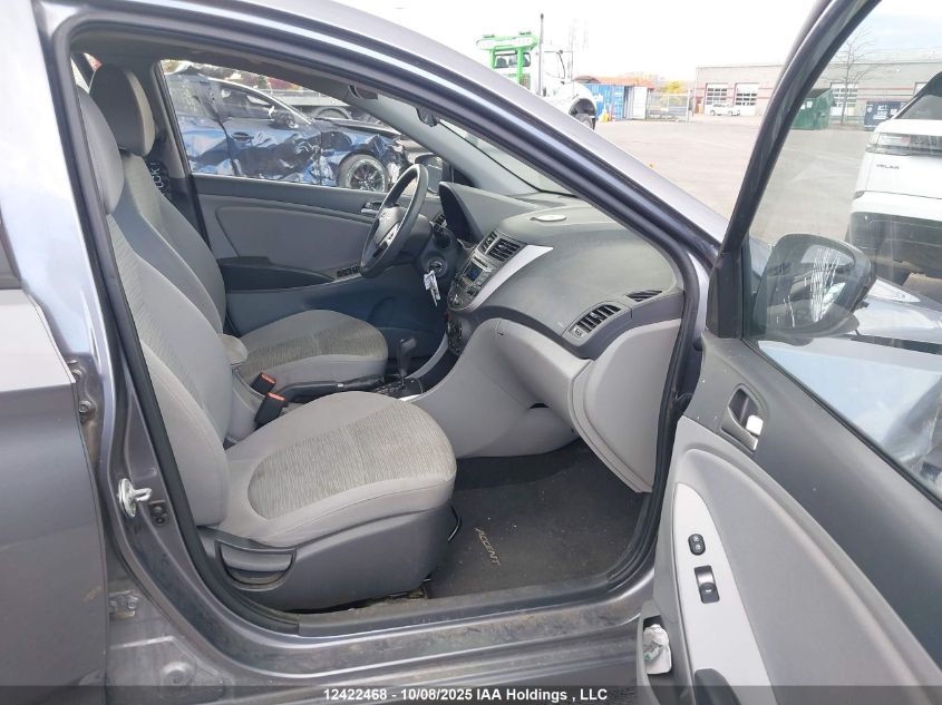 2016 Hyundai Accent Se VIN: KMHCT4AE9GU065059 Lot: 12422468