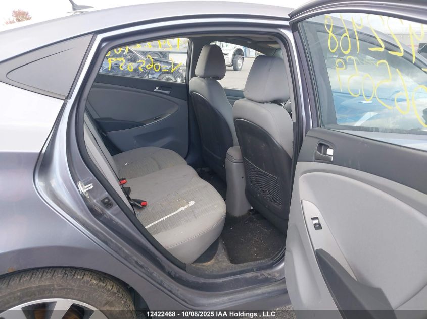 2016 Hyundai Accent Se VIN: KMHCT4AE9GU065059 Lot: 12422468