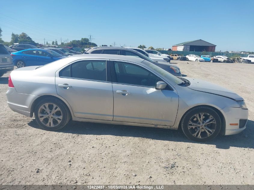 2012 Ford Fusion Se VIN: 3FAHP0HA4CR140199 Lot: 12422487