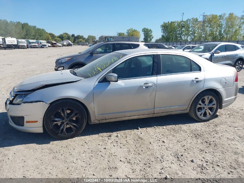 2012 Ford Fusion Se VIN: 3FAHP0HA4CR140199 Lot: 12422487