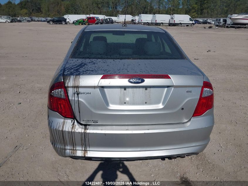 2012 Ford Fusion Se VIN: 3FAHP0HA4CR140199 Lot: 12422487