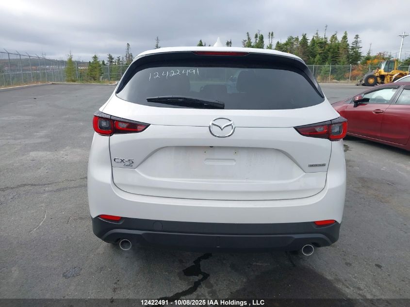 2025 Mazda Cx-5 Gs/Kuro VIN: JM3KFBCL1S0730762 Lot: 12422491