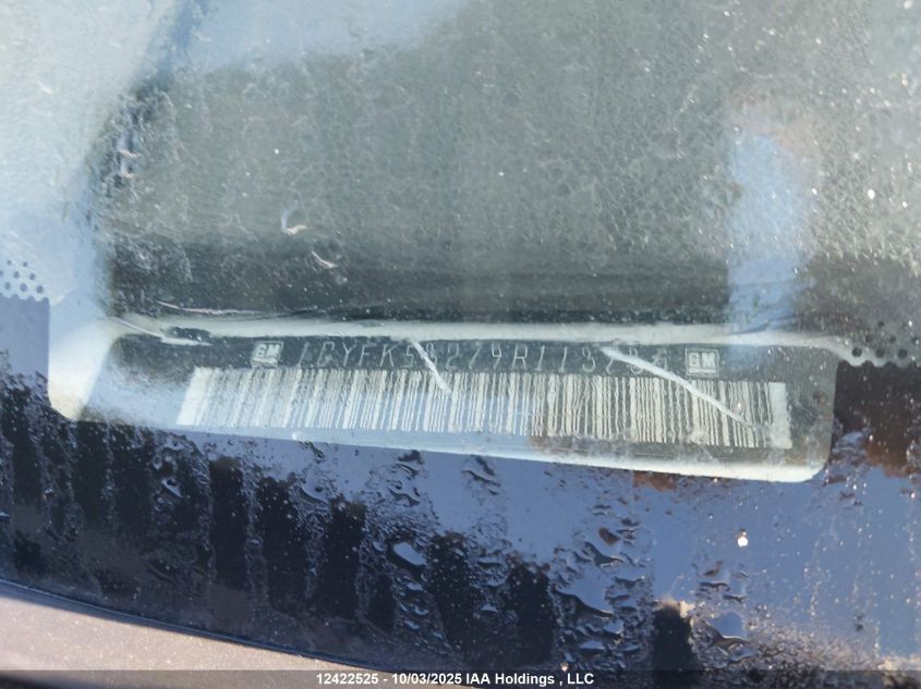 2009 Cadillac Escalade Sport VIN: 1GYFK53279R113736 Lot: 12422525