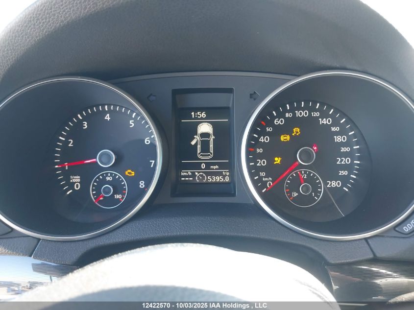 2010 Volkswagen Golf Gti 3-Door VIN: WVWEV7AJ5AW354912 Lot: 12422570