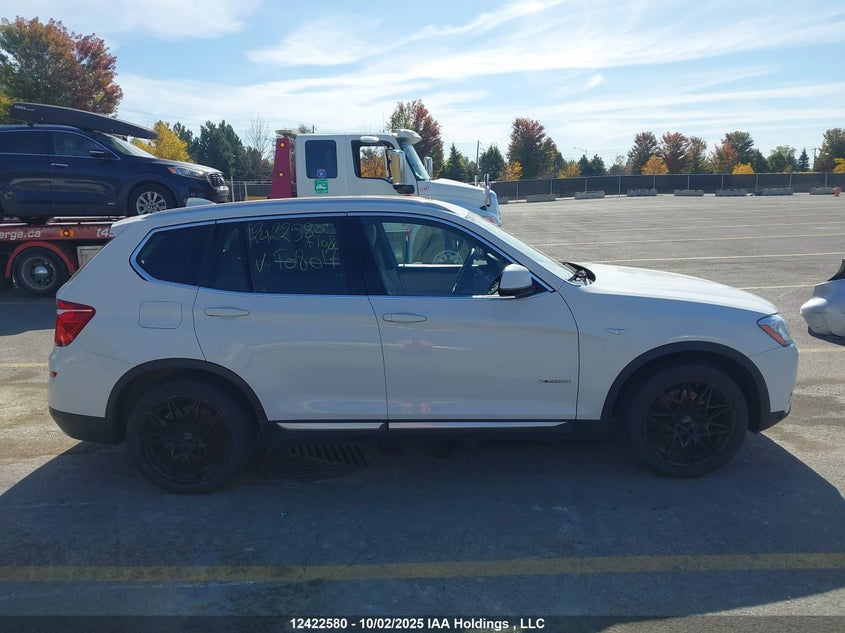 2017 BMW X3 VIN: 5UXWX9C55H0T08017 Lot: 12422580