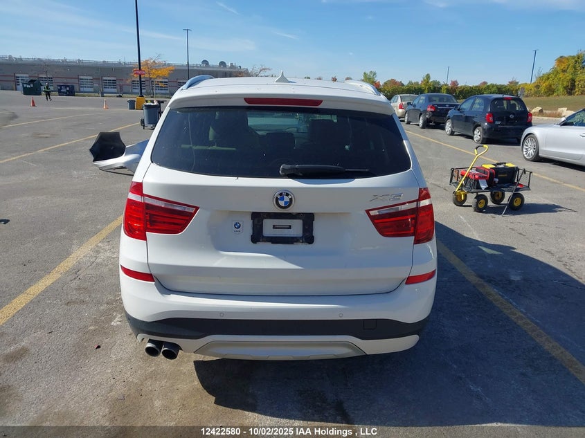 2017 BMW X3 VIN: 5UXWX9C55H0T08017 Lot: 12422580