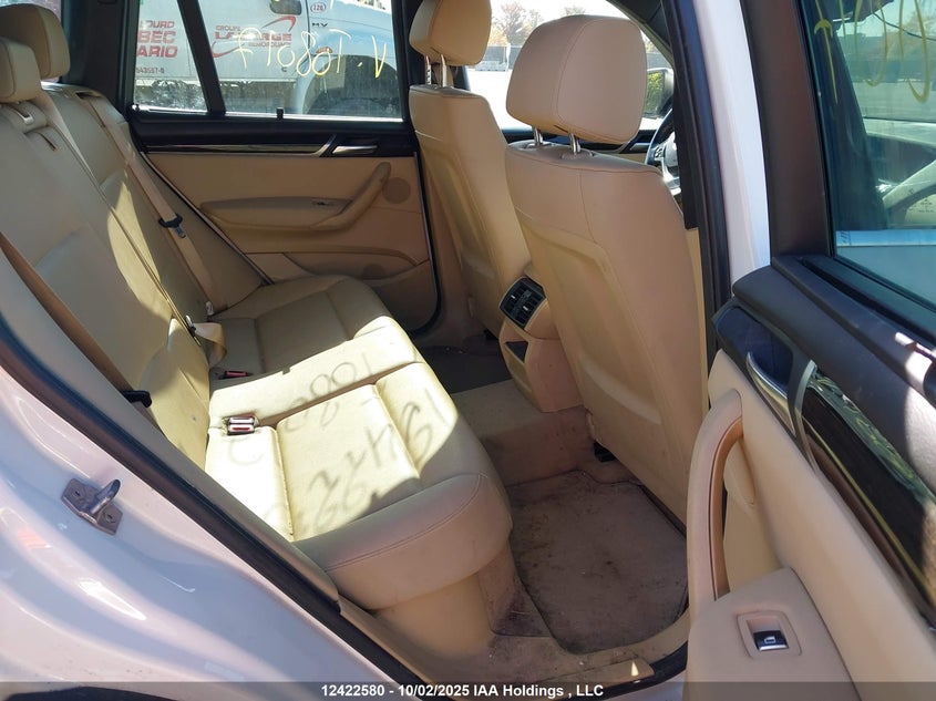 2017 BMW X3 VIN: 5UXWX9C55H0T08017 Lot: 12422580