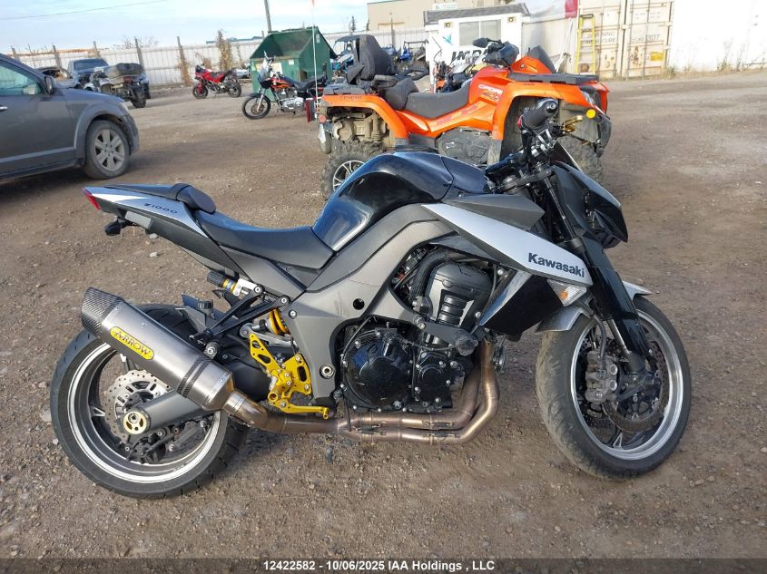 2010 Kawasaki Zr1000 D VIN: JKAZRCD12AA001724 Lot: 12422582