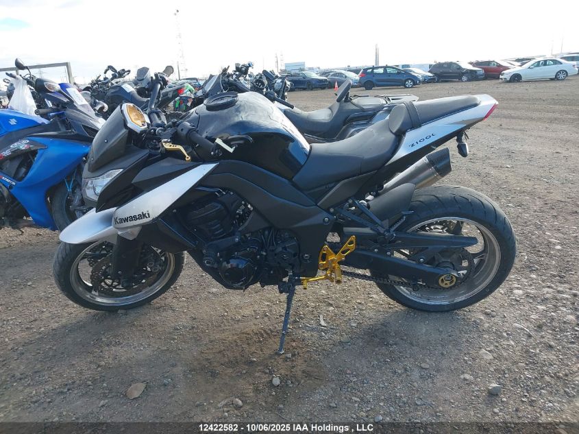 2010 Kawasaki Zr1000 D VIN: JKAZRCD12AA001724 Lot: 12422582