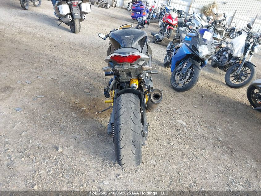 2010 Kawasaki Zr1000 D VIN: JKAZRCD12AA001724 Lot: 12422582