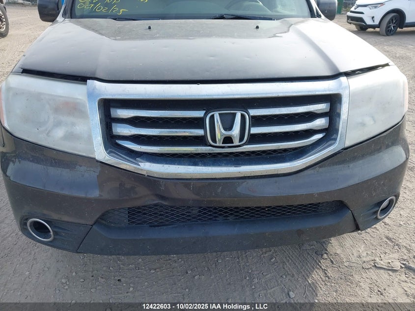 2012 Honda Pilot Exl VIN: 5FNYF4H58CB502222 Lot: 12422603