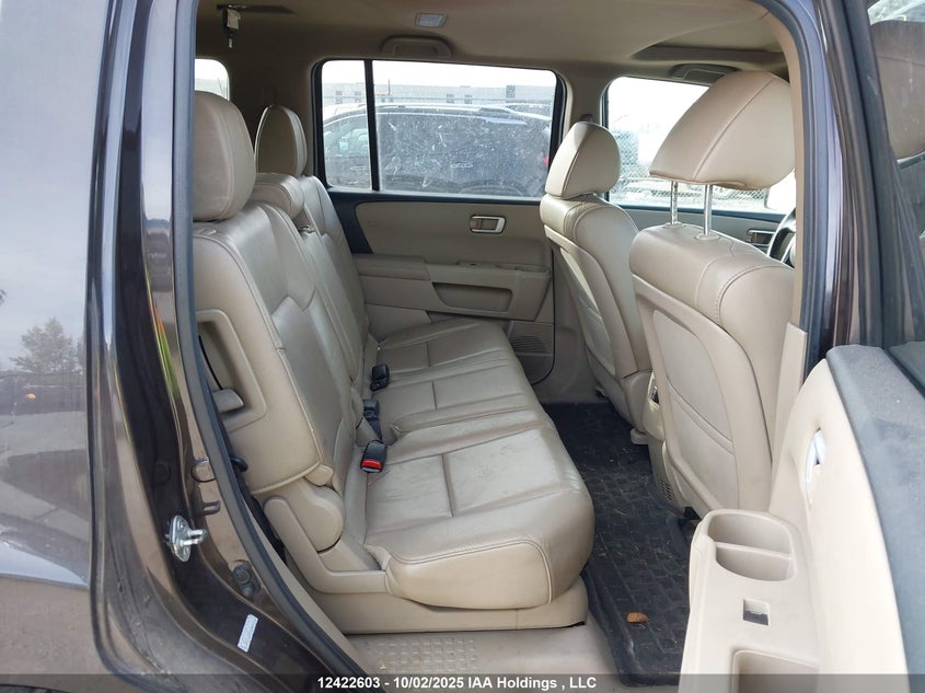 2012 Honda Pilot Exl VIN: 5FNYF4H58CB502222 Lot: 12422603