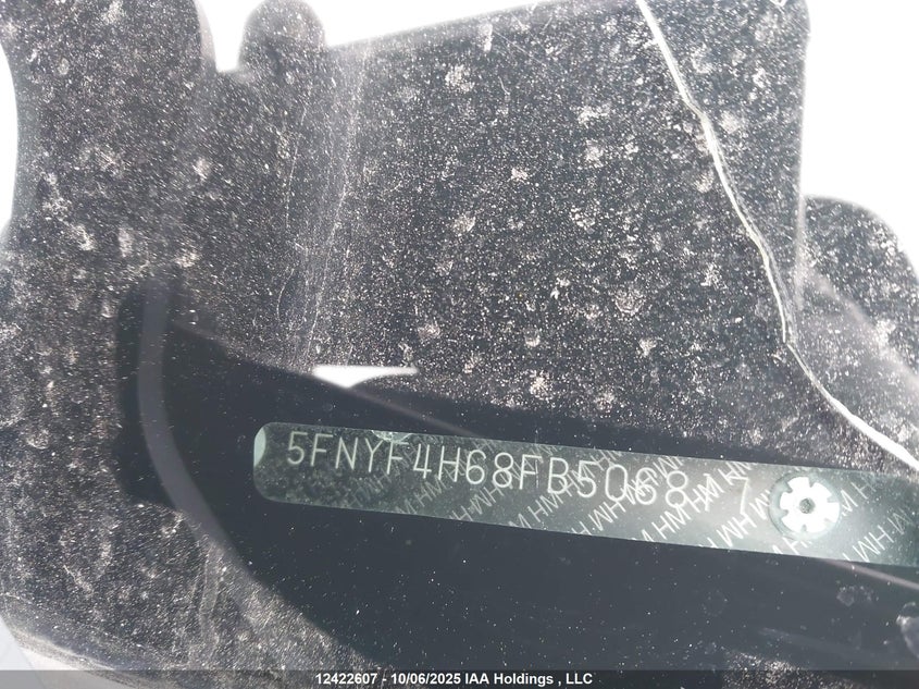 5FNYF4H68FB506817 2015 HONDA PILOT photo no. 18