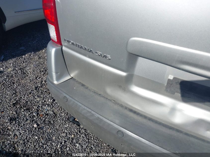 2008 Pontiac Montana Sv6 Sv6 VIN: 1GMDV33188D177582 Lot: 12422610