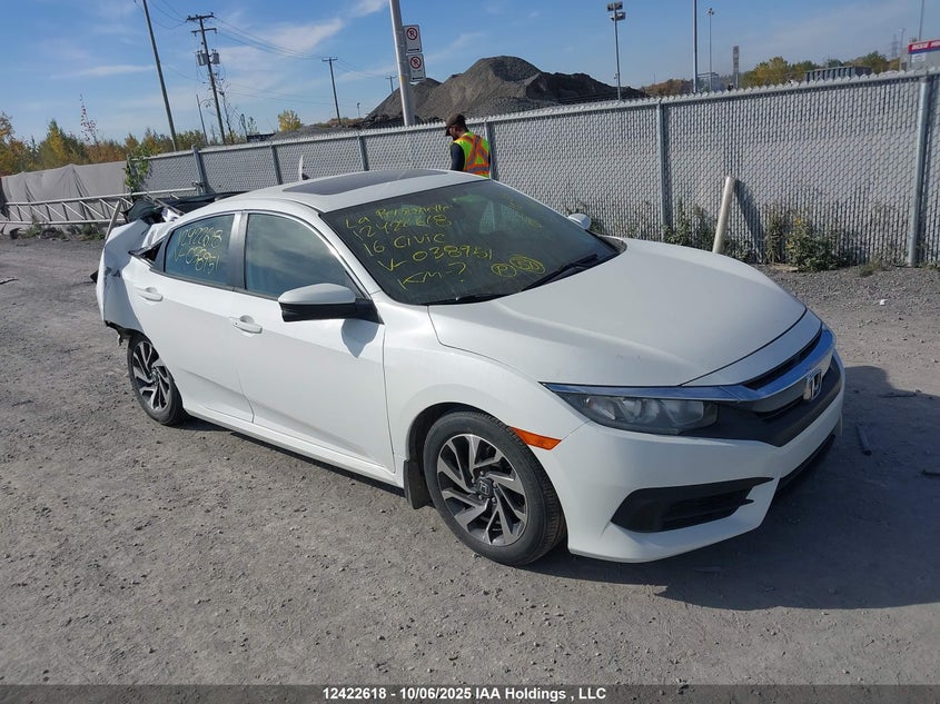 2HGFC2F79GH038951 2016 HONDA CIVIC photo no. 2