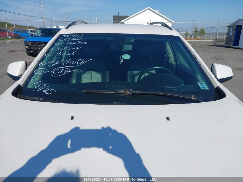 2016 Cadillac Srx Standard VIN: 3GYFNAE33GS508528 Lot: 12422625