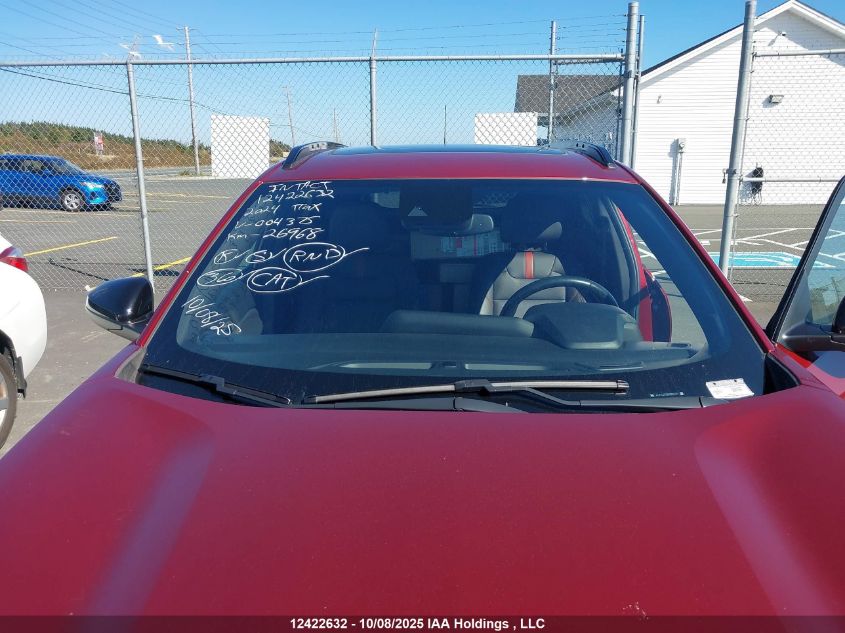 2024 Chevrolet Trax 2Rs VIN: KL77LJE28RC004375 Lot: 12422632