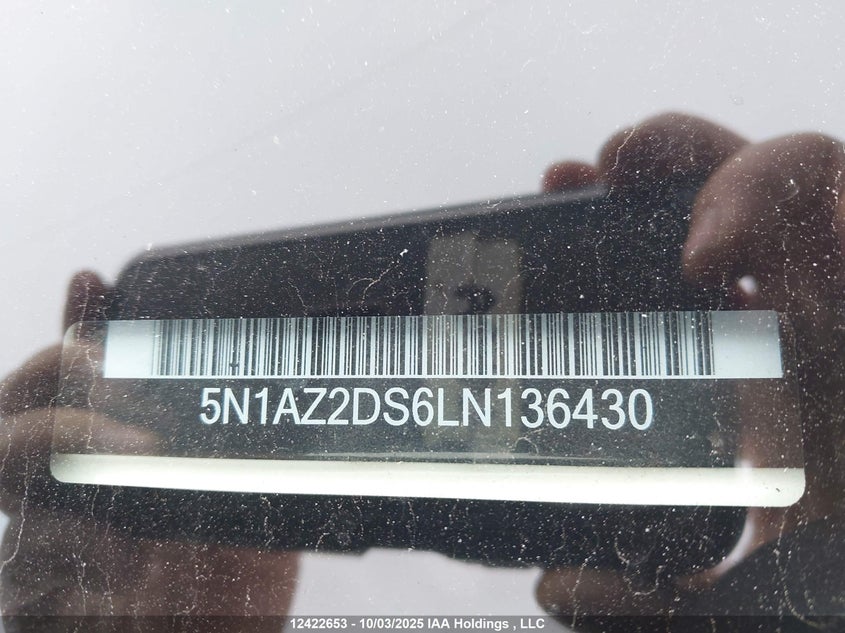 5N1AZ2DS6LN136430 2020 NISSAN MURANO photo no. 9