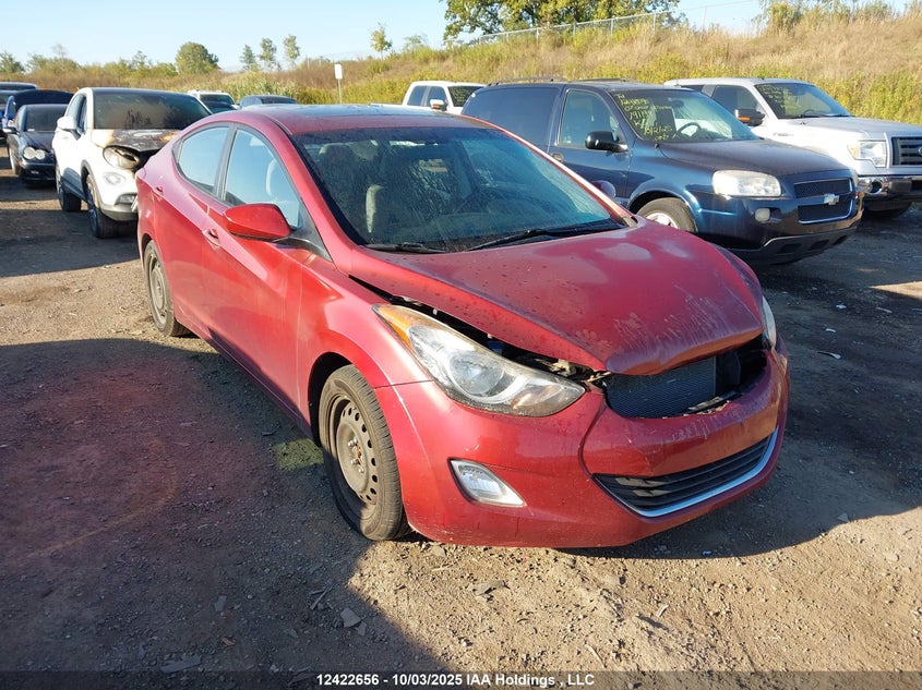 5NPDH4AE4DH363020 2013 Hyundai Elantra Gls auction photo 1