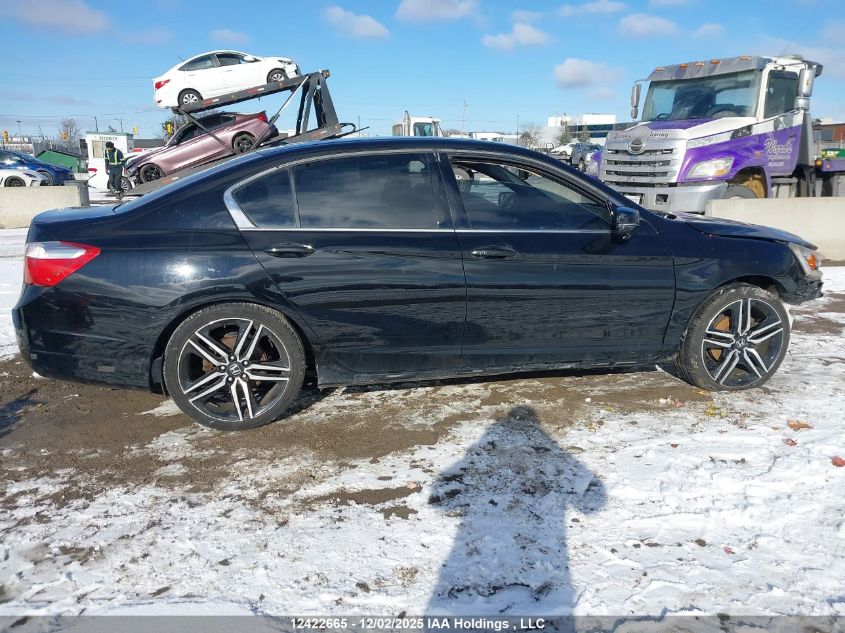 2015 Honda Accord Touring VIN: 1HGCR3F96FA800588 Lot: 12422665