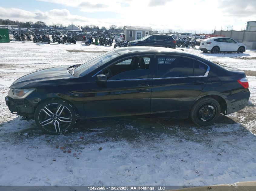 2015 Honda Accord Touring VIN: 1HGCR3F96FA800588 Lot: 12422665