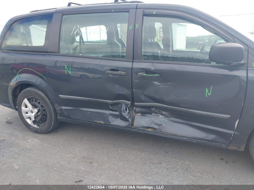 2014 Dodge Grand Caravan Se VIN: 2C4RDGBG3ER136294 Lot: 12422684