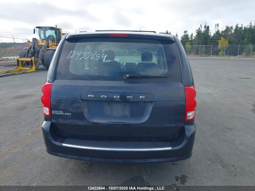 2014 Dodge Grand Caravan Se VIN: 2C4RDGBG3ER136294 Lot: 12422684