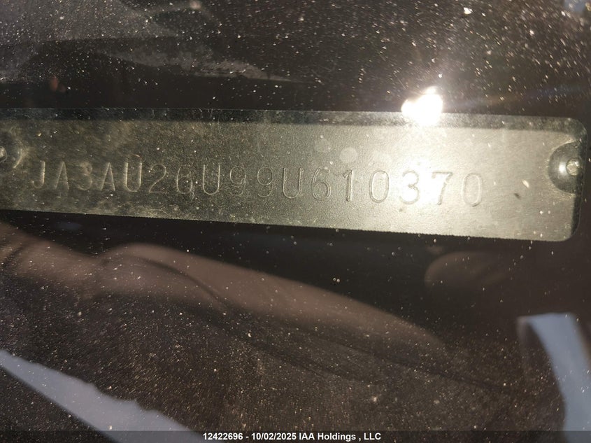 2009 Mitsubishi Lancer Es/Es Sport VIN: JA3AU26U99U610370 Lot: 12422696