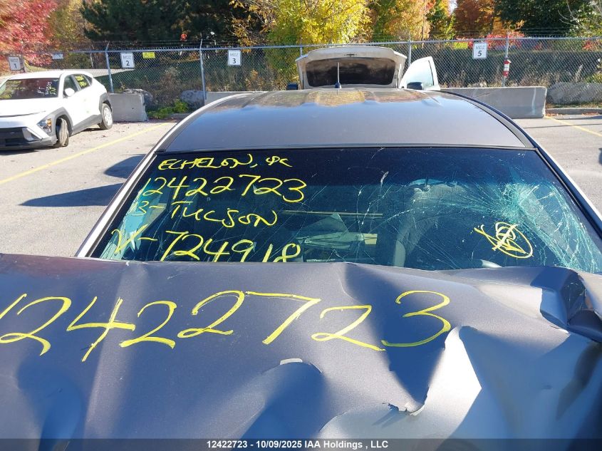 2013 Hyundai Tucson Gl VIN: KM8JT3AC2DU724918 Lot: 12422723