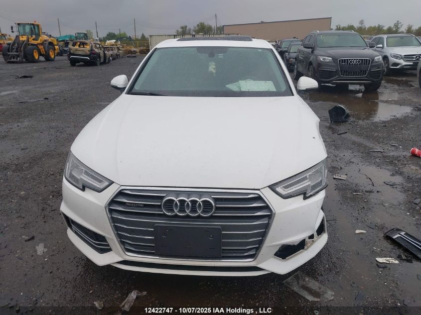 2018 Audi A4 2.0T Progressiv VIN: WAUBNAF43JA206528 Lot: 12422747