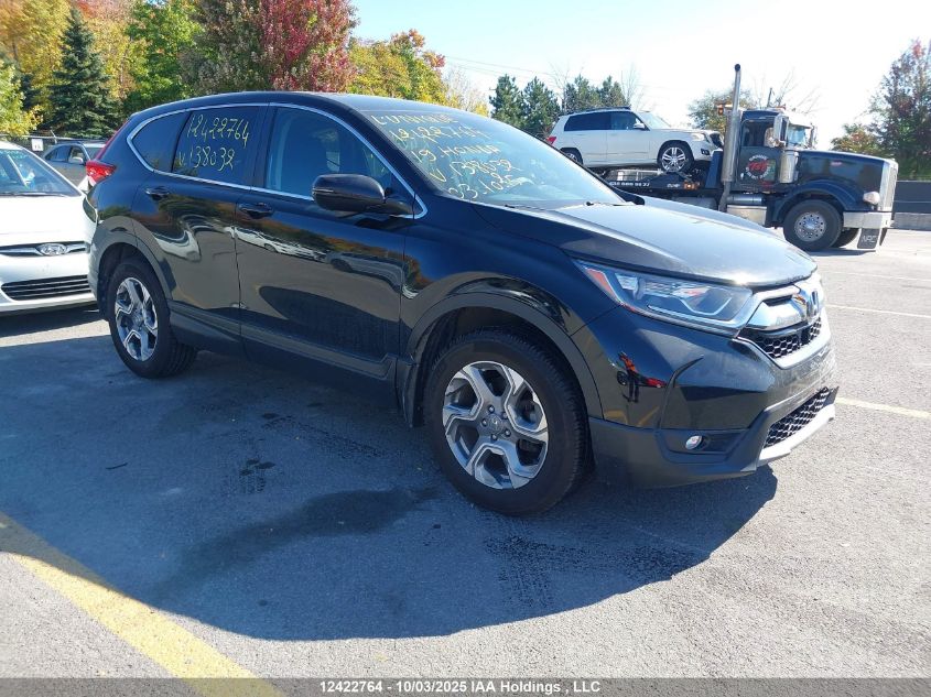 2019 Honda Cr-V Ex VIN: 2HKRW2H50KH138032 Lot: 12422764