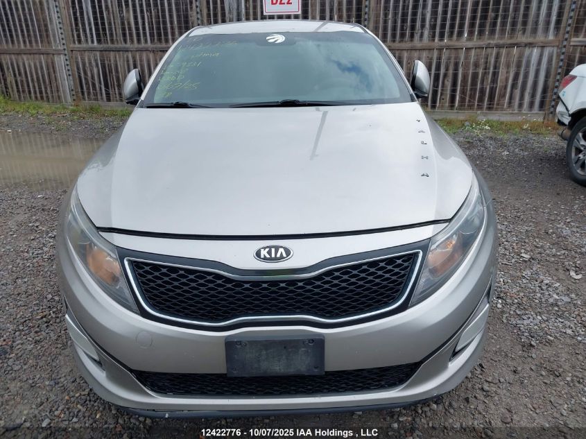 2014 Kia Optima Lx VIN: KNAGM4A71E5519331 Lot: 12422776