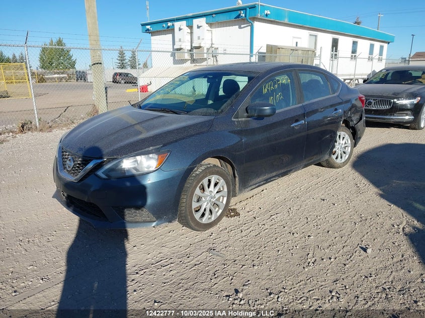 3N1AB7AP4HL665892 2017 NISSAN SENTRA photo no. 2