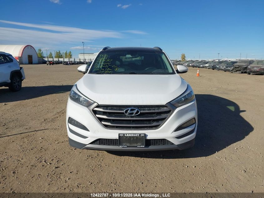 2016 Hyundai Tucson Limited VIN: KM8J3CA29GU180235 Lot: 12422787