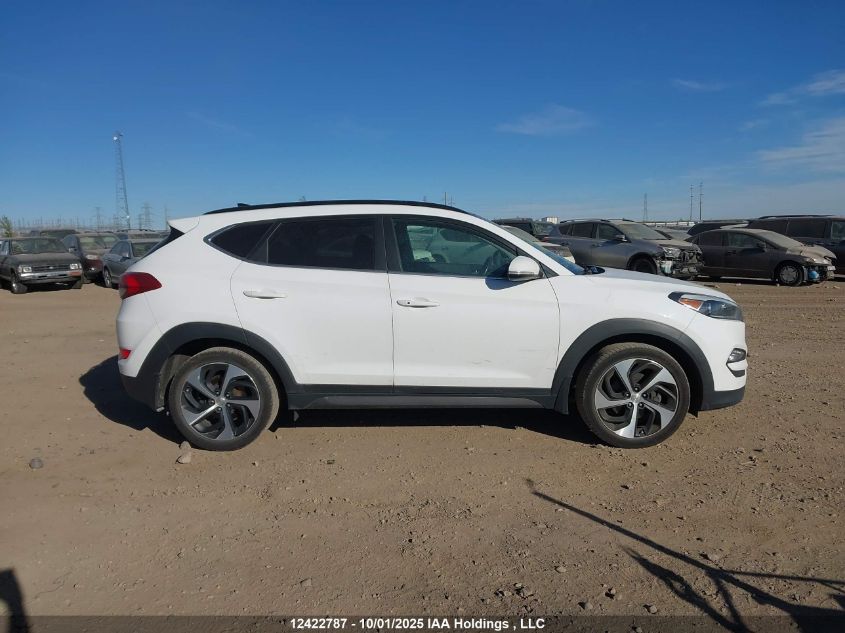 2016 Hyundai Tucson Limited VIN: KM8J3CA29GU180235 Lot: 12422787