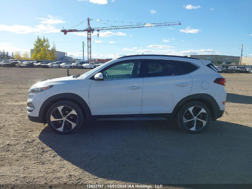 2016 Hyundai Tucson Limited VIN: KM8J3CA29GU180235 Lot: 12422787