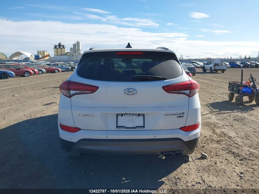 2016 Hyundai Tucson Limited VIN: KM8J3CA29GU180235 Lot: 12422787