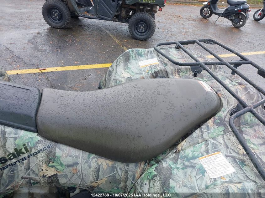 2007 Kawasaki Kvf650 G VIN: JKAVFEG187B503011 Lot: 12422788