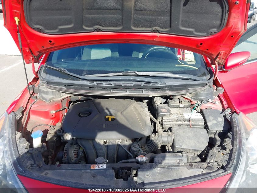 2016 Kia Forte Ex VIN: KNAFX5A84G5634753 Lot: 12422818