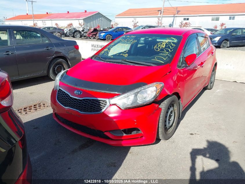 2016 Kia Forte Ex VIN: KNAFX5A84G5634753 Lot: 12422818
