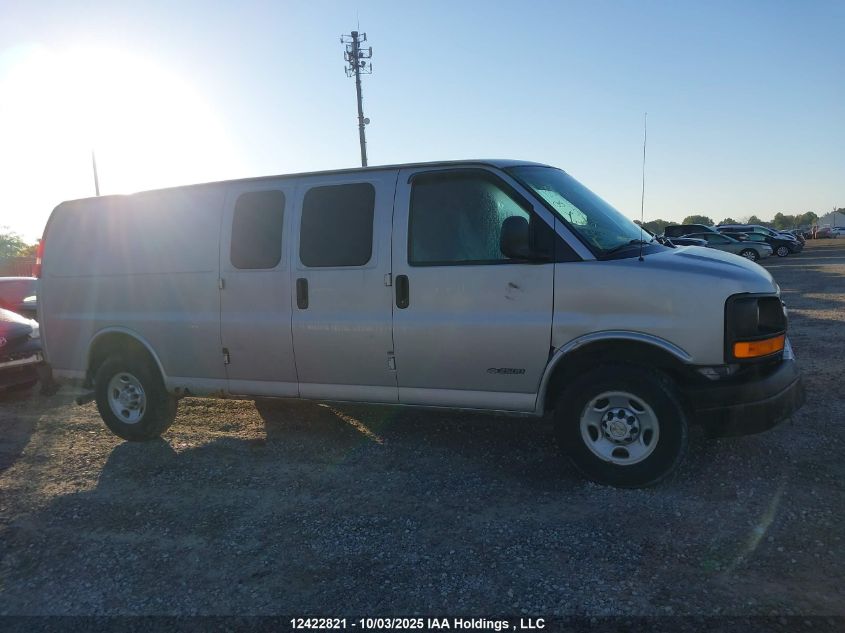 2005 Chevrolet Express G2500 VIN: 1GCGG29VX51219389 Lot: 12422821
