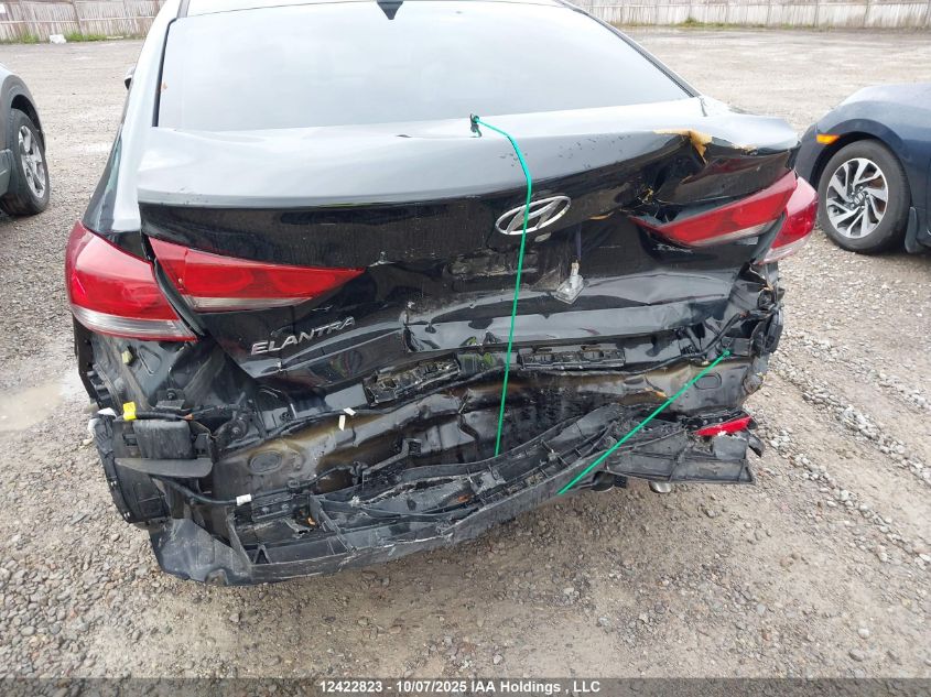 2018 Hyundai Elantra Gl Se VIN: KMHD84LF7JU718118 Lot: 12422823