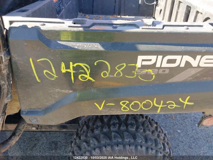 2023 Honda Sxs520 M2 VIN: 1HFVE0764P4800424 Lot: 12422830