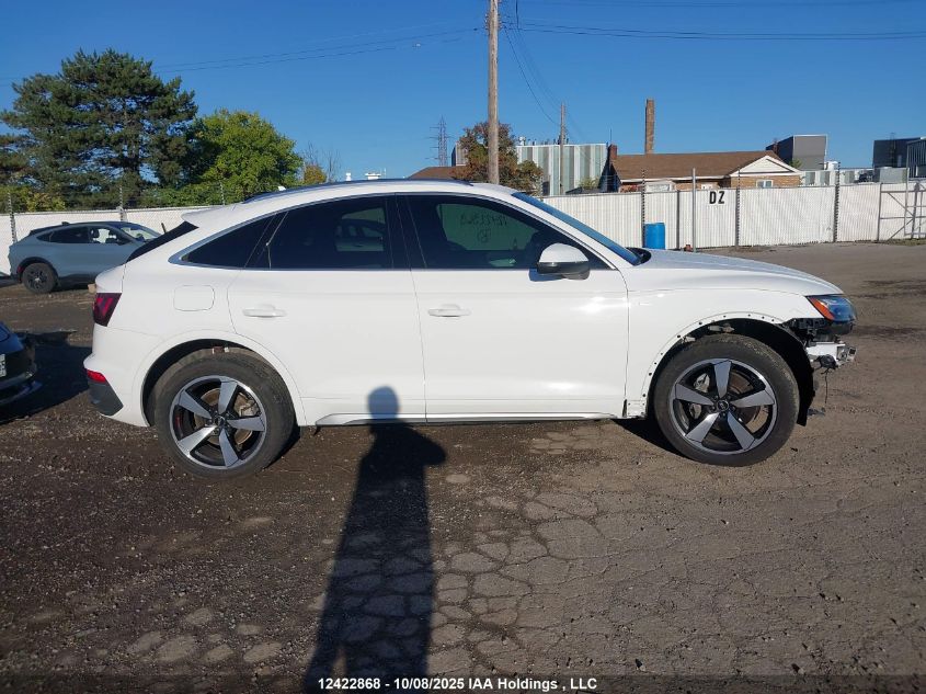 2023 Audi Q5 Sportback Premium 45 VIN: WA14AAFY2P2003718 Lot: 12422868