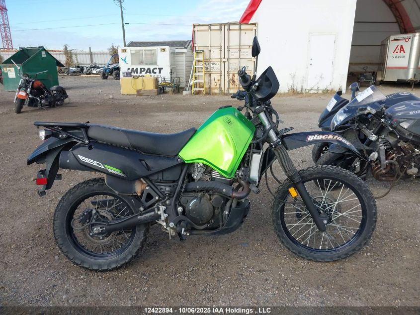 2014 Kawasaki Kl650 E VIN: JKAKLEE18EDA76349 Lot: 12422894