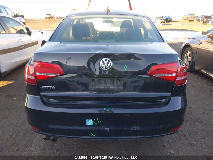2015 Volkswagen Jetta 2.0L Trendline/2.0L Trendline+ VIN: 3VW1K7AJ8FM222691 Lot: 12422896